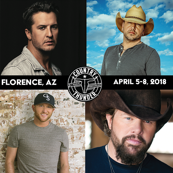 Country Thunder | April 5-8 (Florence, AZ)
