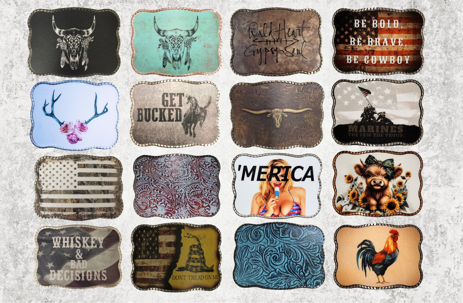 Vibrant print design: UV protected and durable.