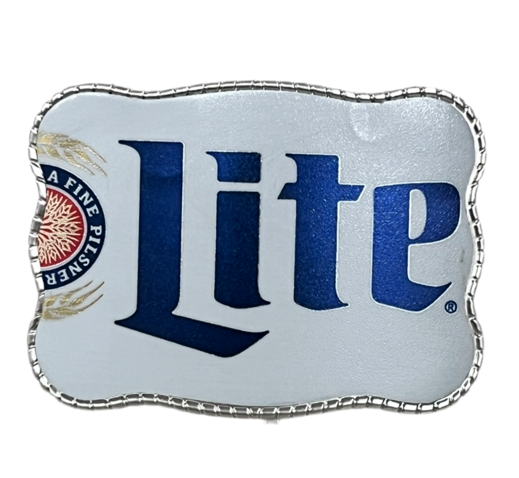 Miller light beer Buckle
