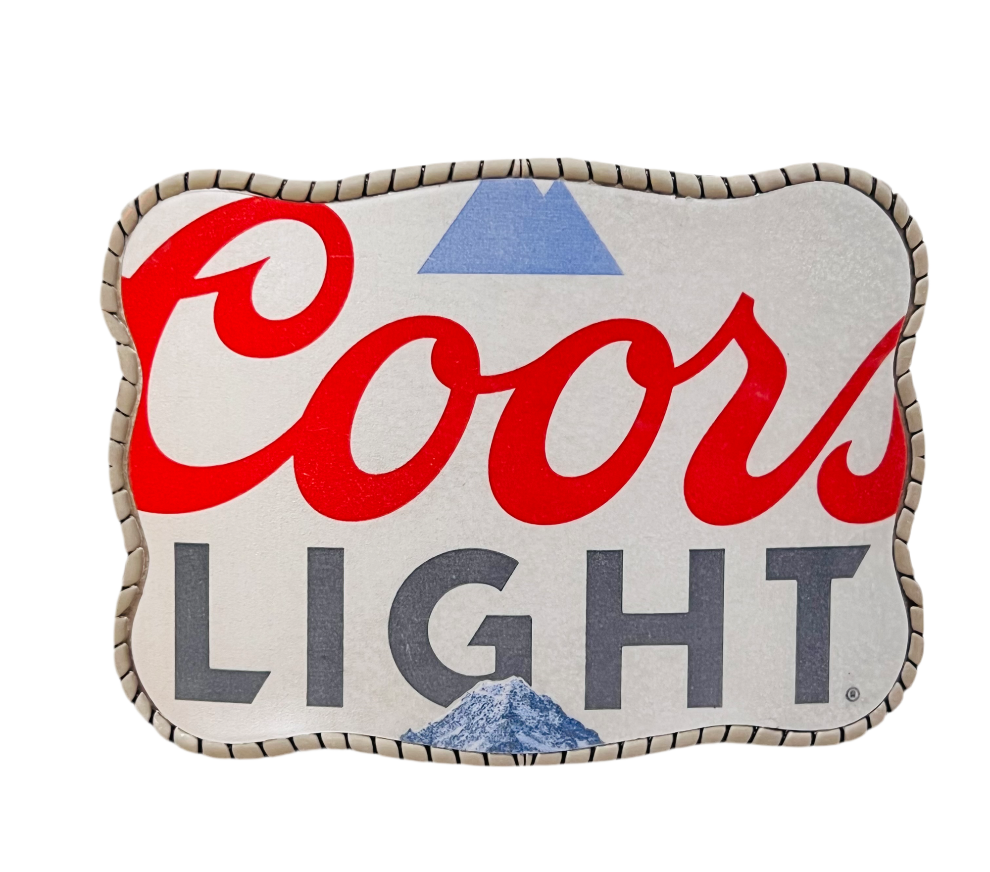 Coors light beer Buckle