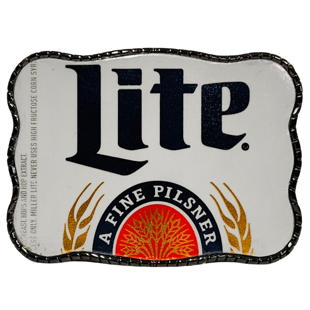 Miller light beer Buckle