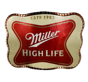 Miller High Life Beer Buckle