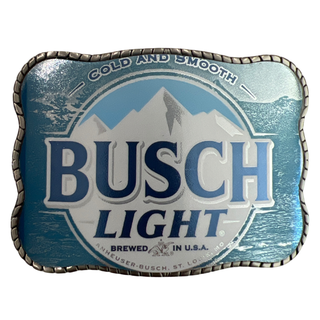 Busch Light beer Buckle