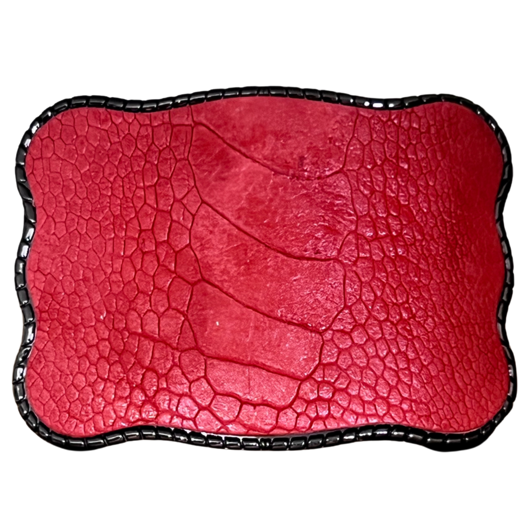 Red (matte) Ostrich Leg