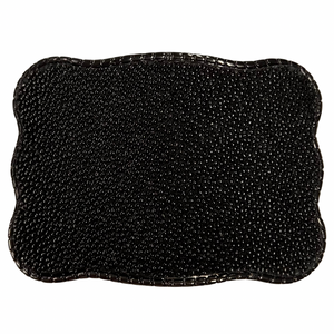 Black Stingray Pelt