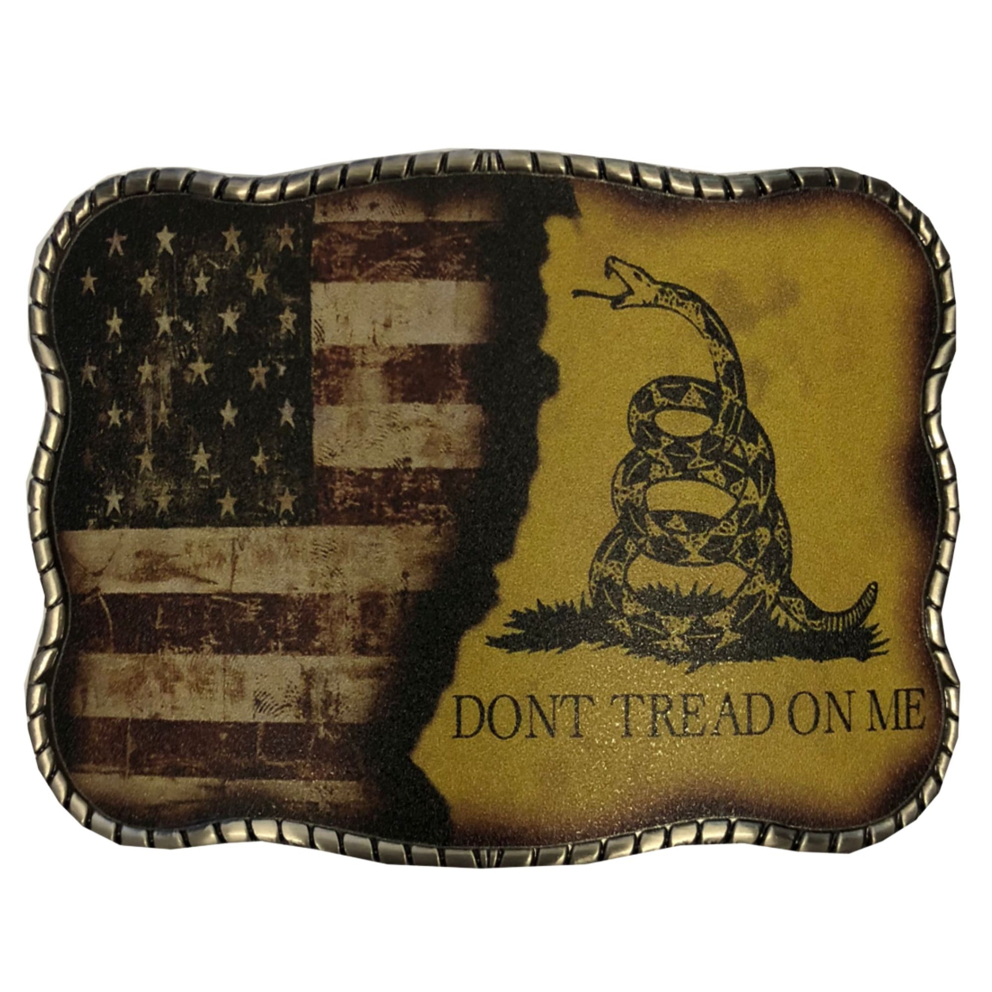 Don't Tread Split Flag Print