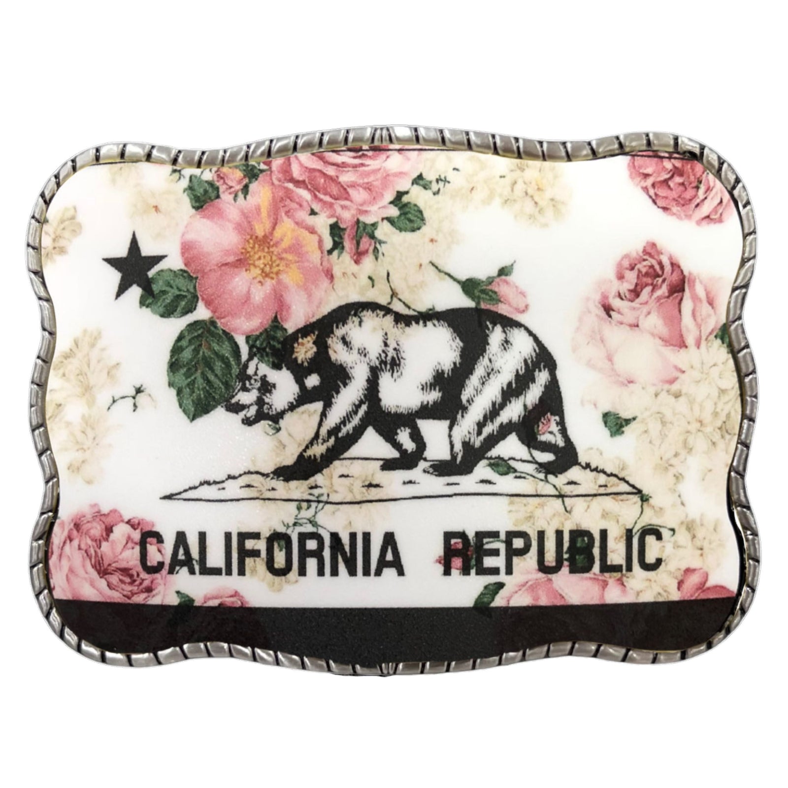 Floral California Flag