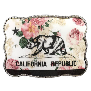 Floral California Flag