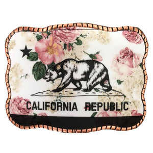 Floral California Flag