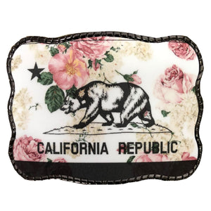 Floral California Flag