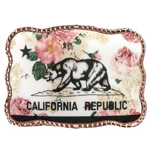 Floral California Flag