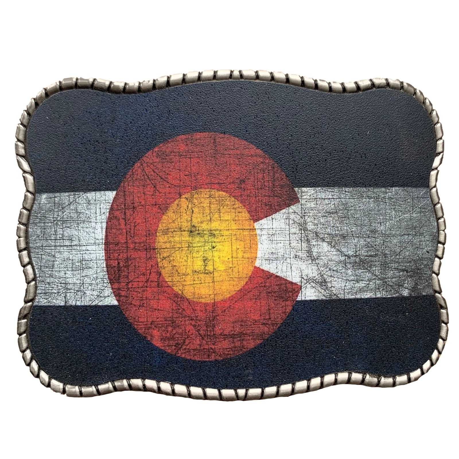 Rustic Colorado Flag