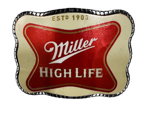 Miller High Life Beer Buckle