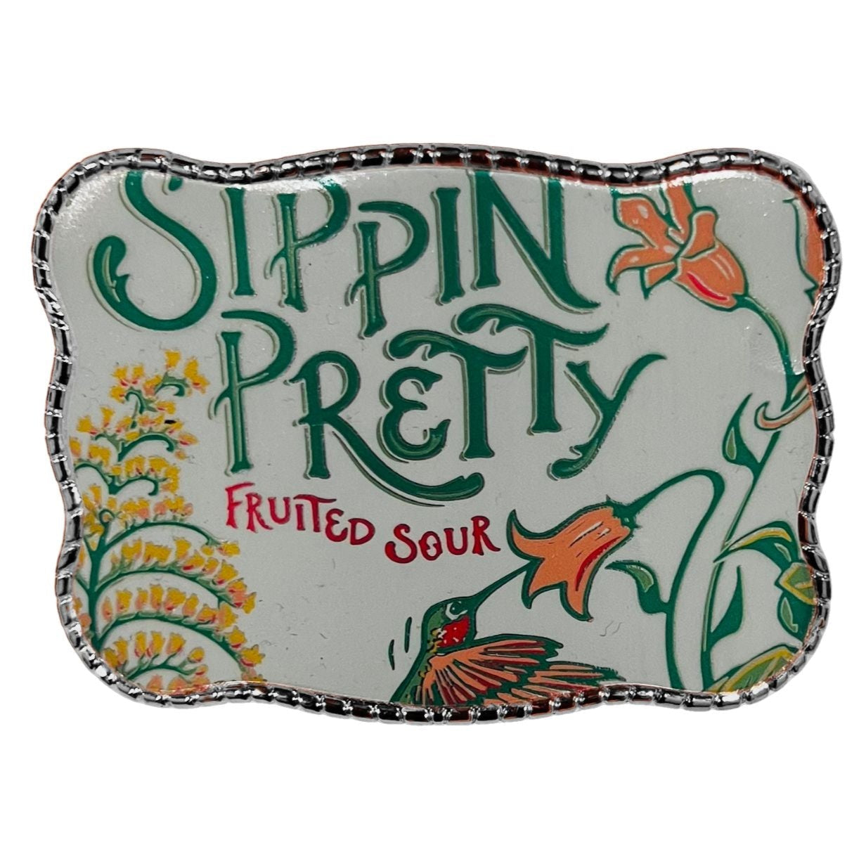 Sippin Pretty Beer Buckle