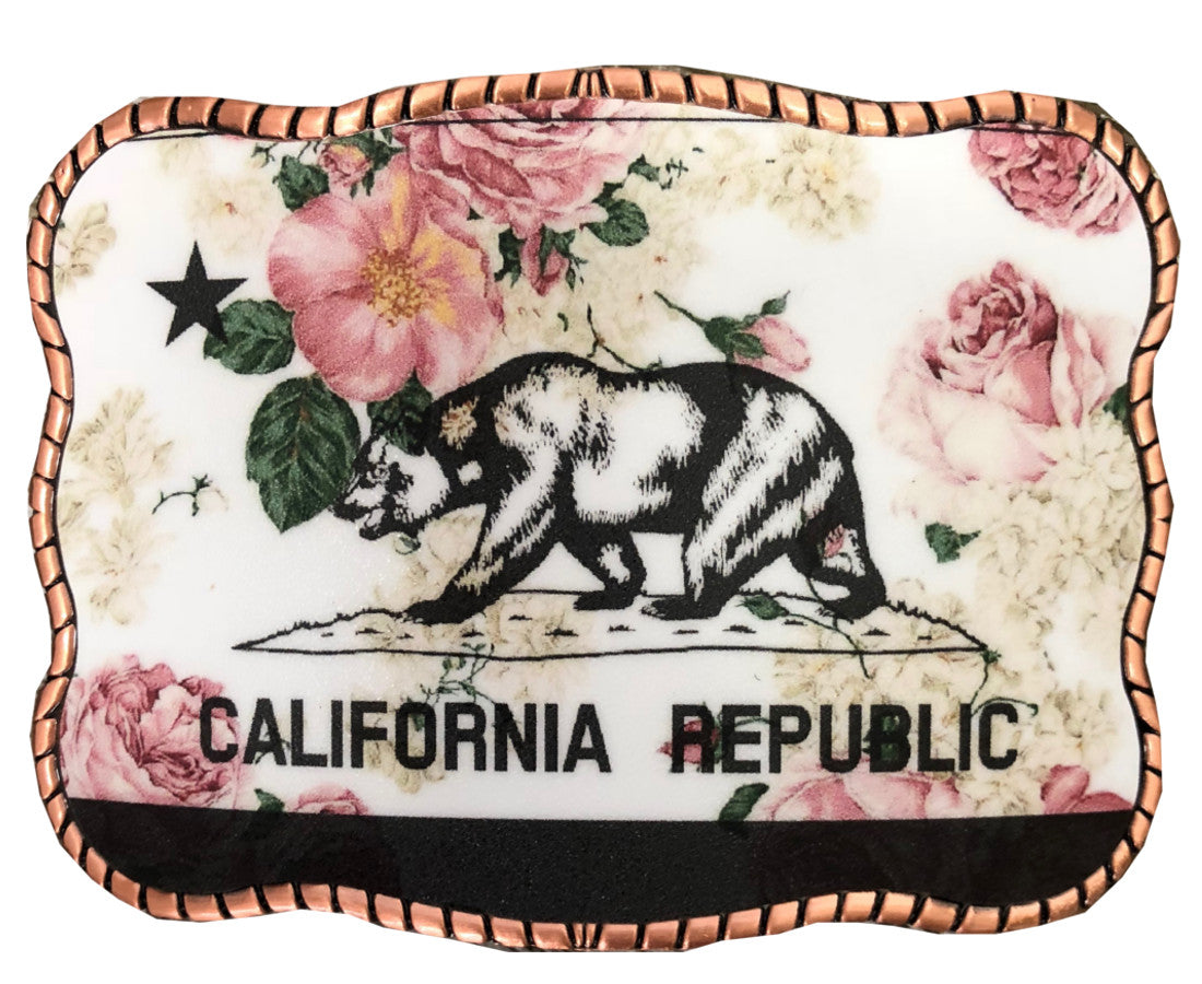 Floral California Flag