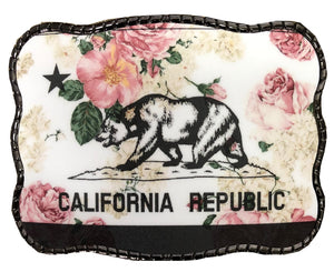Floral California Flag