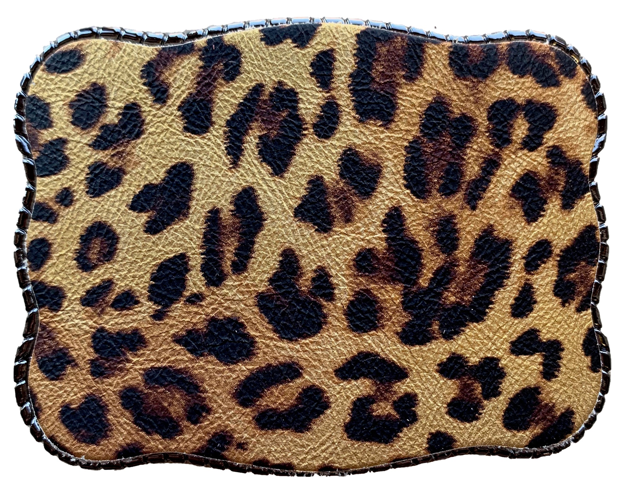 Cheetah Print Leather