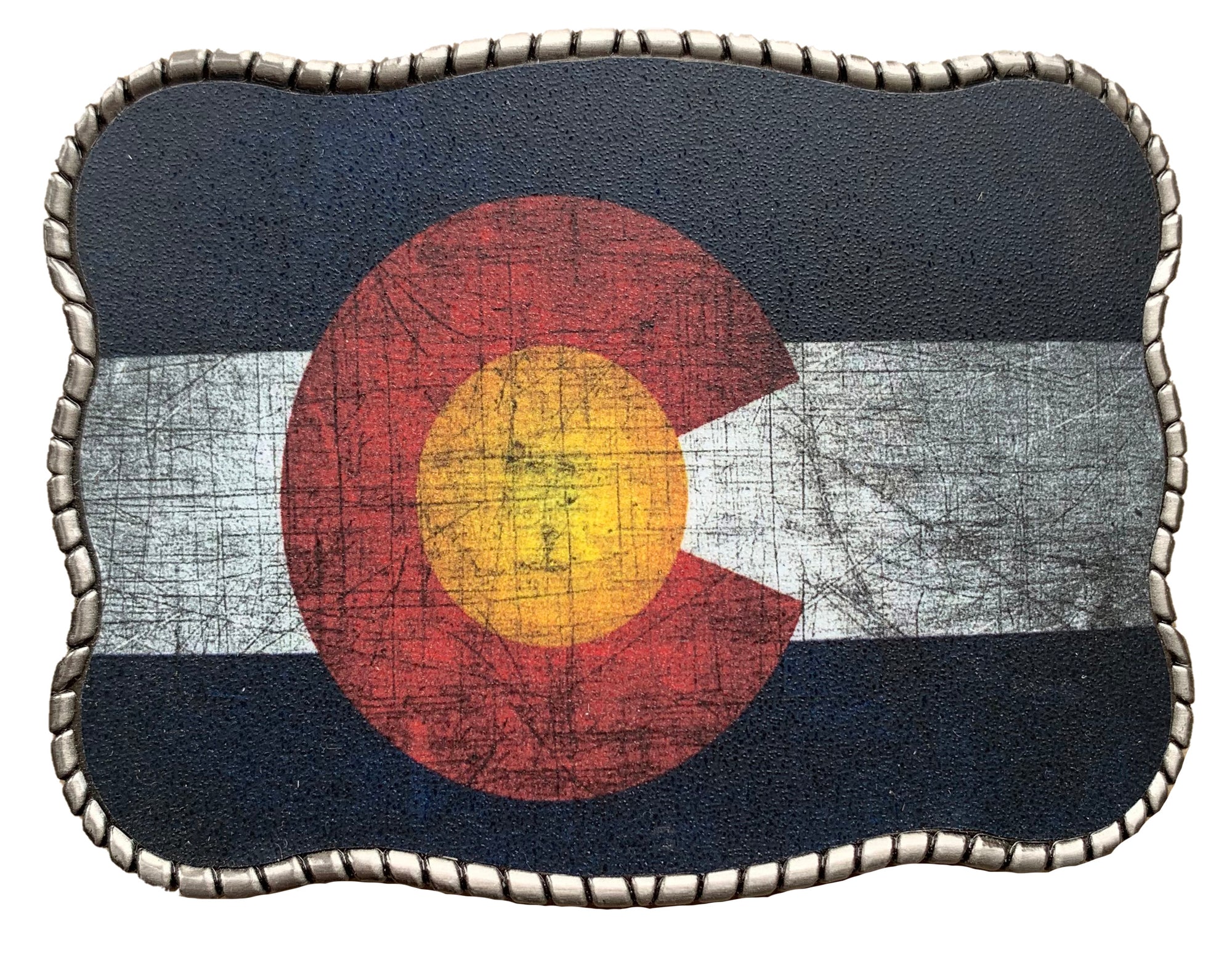 Rustic Colorado Flag