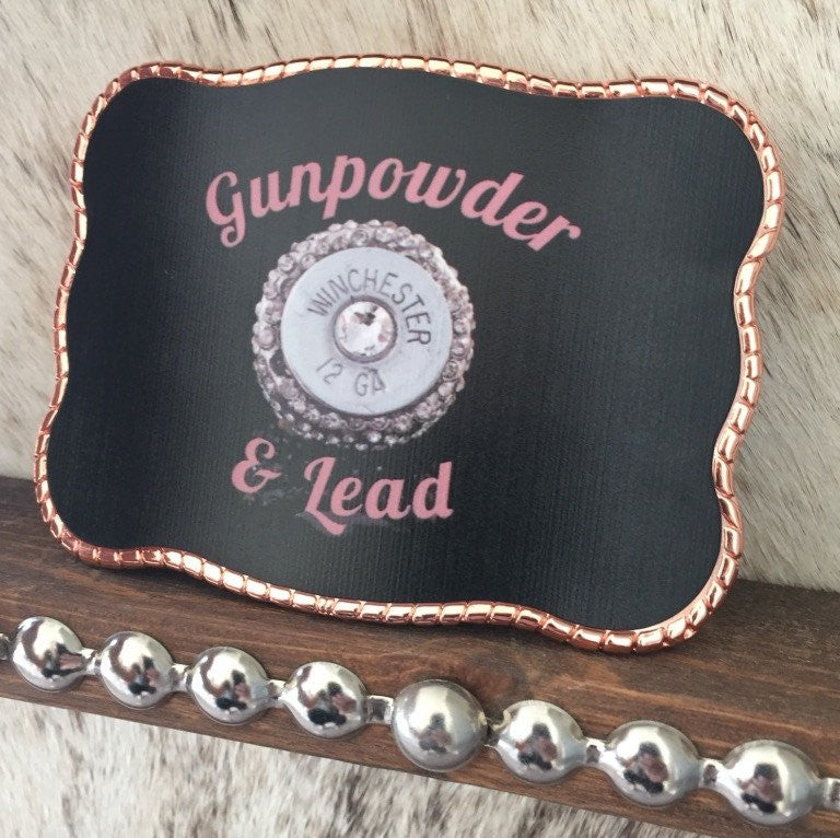 Gunpowder & Lead (Rose Gold Rope)