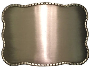 Brushed Metal Blank - Wallet Buckle