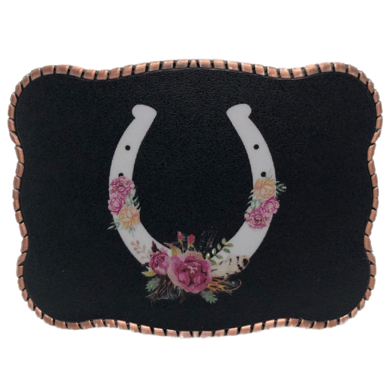 Horseshoe with Flowers