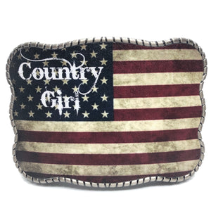 Country Girl American Flag