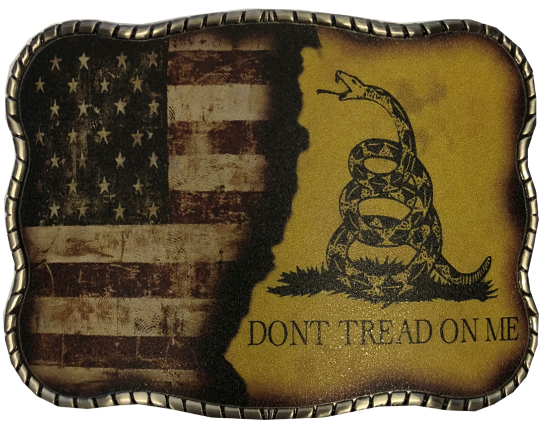 Don't Tread Split Flag Print